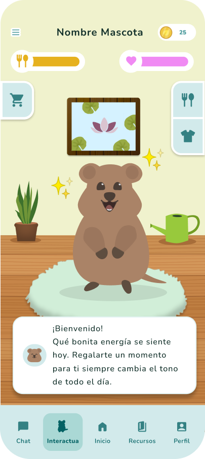 Vista previa de la app Zenithy